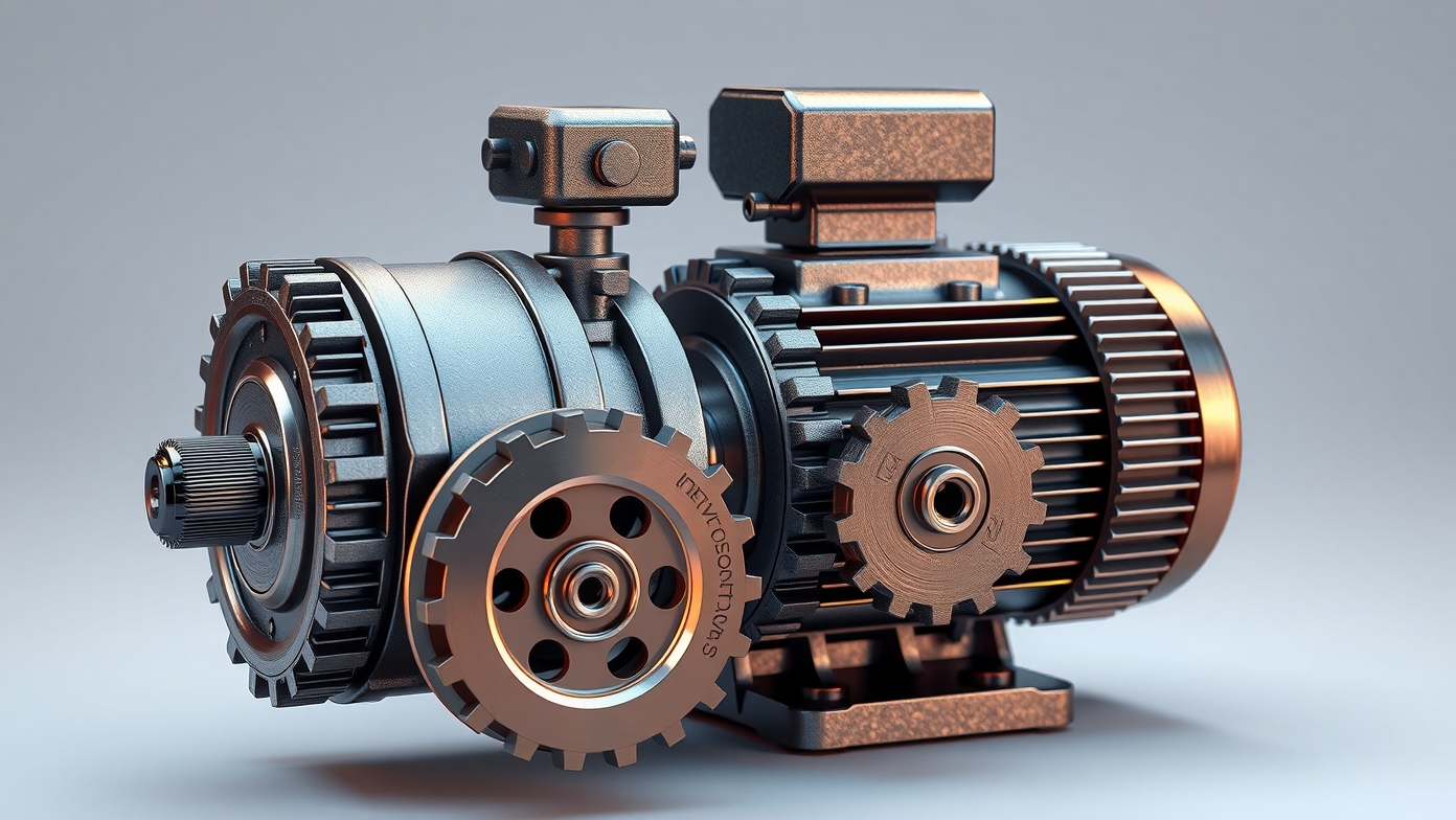 Elektromos motorváltó részlete, technológiai innováció