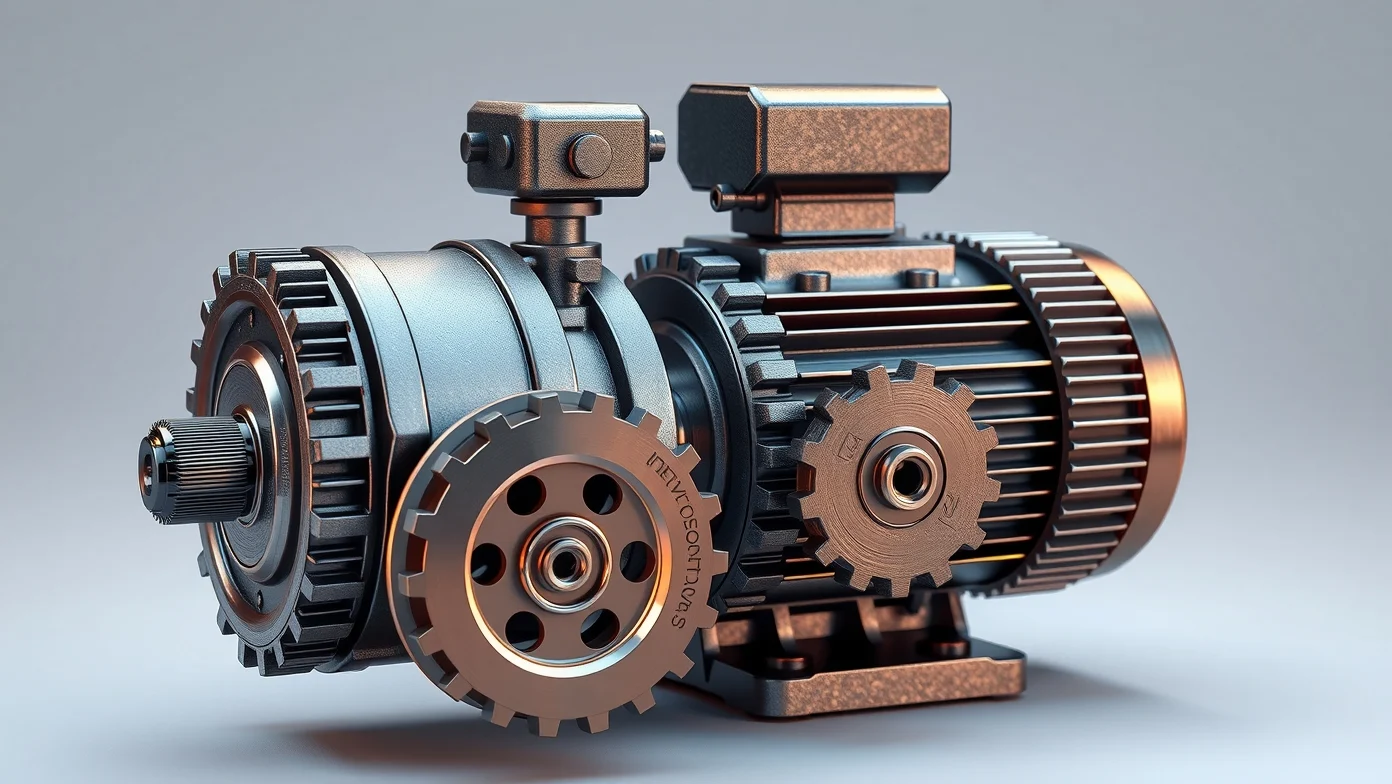 Elektromos motorváltó részlete, technológiai innováció