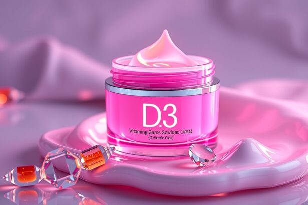 D3-vitaminos krém ragyogó bőrért, hidratáló hatással.