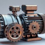 Elektromos motorváltó részlete, technológiai innováció