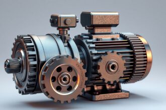 Elektromos motorváltó részlete, technológiai innováció