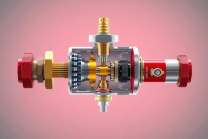 Modern gázszelep belső felépítése és működése