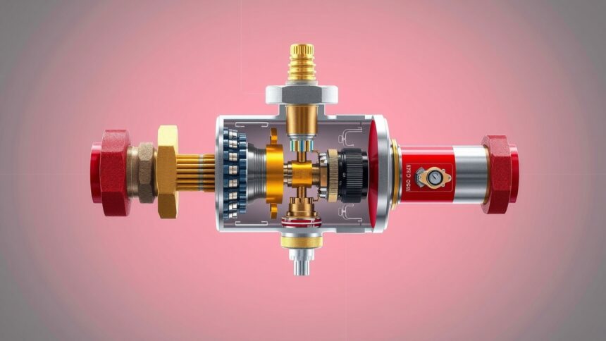 Modern gázszelep belső felépítése és működése