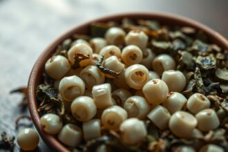 Golyószórós zöld tea bögre, egészséges antioxidánsokkal.