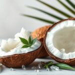 Kókusz, friss kókuszdió és kókuszolaj, természetes szépségápolás