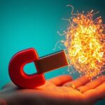 Mágneses mezők és magnézterápia illusztráció