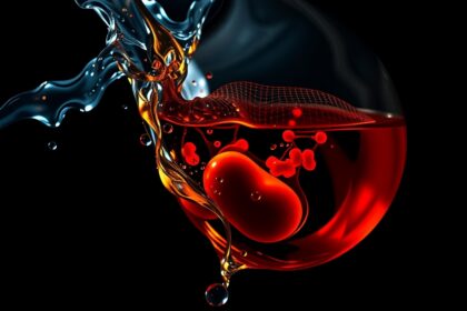 Alkohol és magzati fejlődés kapcsolatát vizsgáló grafika.