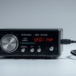 MP3 transmitter FM adó, mely Bluetooth és AUX csatlakozással működik.