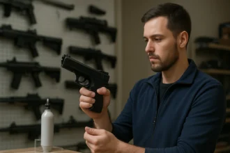 CO₂ légfegyver használata, tulajdonságok és karbantartás