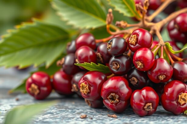 Friss szibériai mézbogyó, gazdag tápanyagokban és vitaminokban.