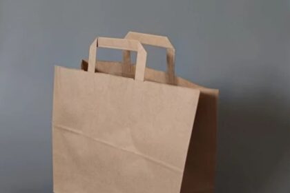 Környezetbarát papírtáska modern csomagolásban