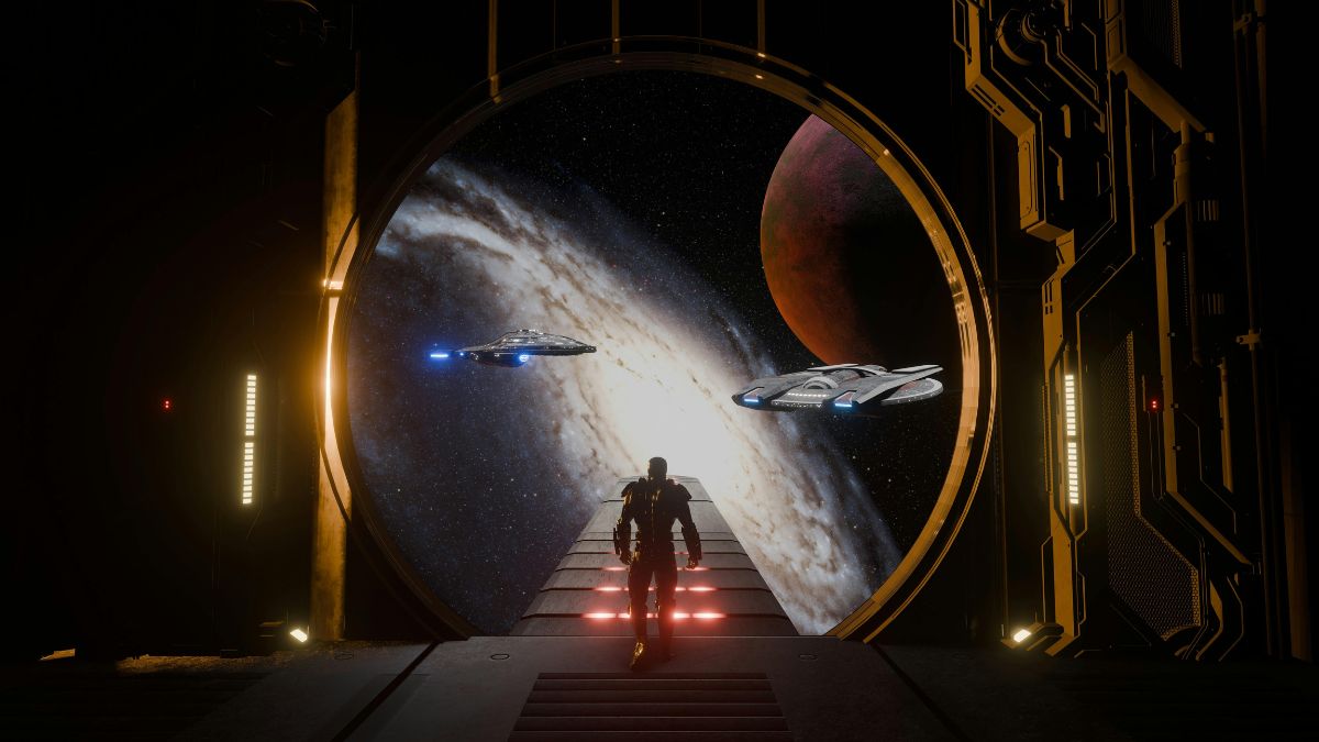 Űrutazási kalauz, modern hajók és galaktikus táj