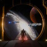 Űrutazási kalauz, modern hajók és galaktikus táj