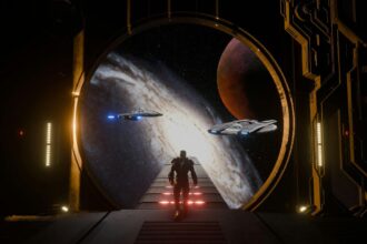 Űrutazási kalauz, modern hajók és galaktikus táj