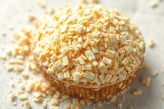 Útifű maghéj, természetes rost az emésztés javításához.