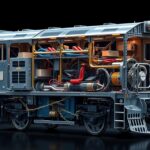 Villanymozdony részletes működési elemekkel