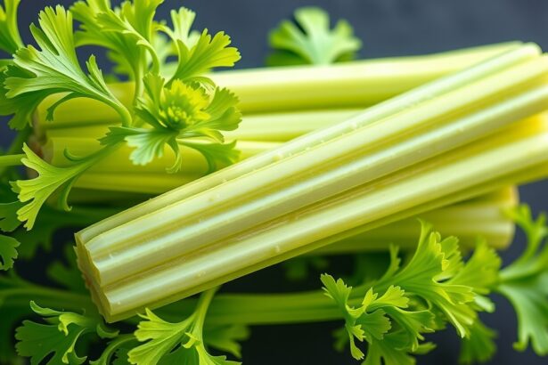 Friss zeller friss fűszernövényekkel, tápláló és egészséges választás