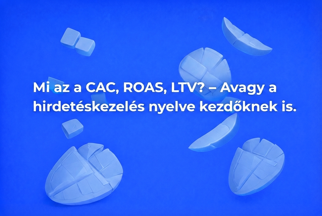 CAC, ROAS, LTV: a hirdetéskezelés kulcsszavai kezdőknek