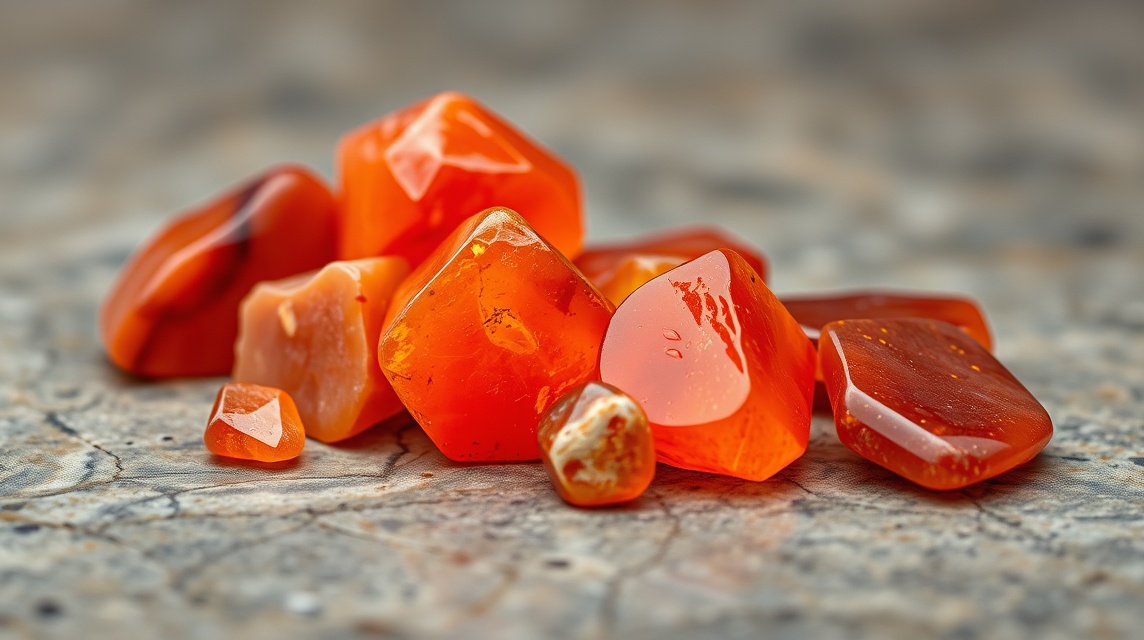 Karneol ásványok energiamanipulálásra és kreativitásra