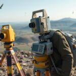 RTK és GPS helymeghatározás eszközök a hegytetőn