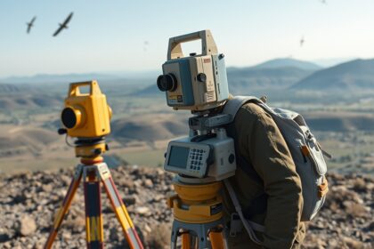 RTK és GPS helymeghatározás eszközök a hegytetőn