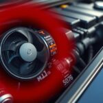 Hűtőventilátor kapcsoló az autó motorjában, hűtés céljából