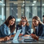 Hálózatépítés és karrierfejlesztés szakemberek között.