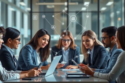 Hálózatépítés és karrierfejlesztés szakemberek között.