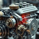 Modern belső égésű motor részletei és technológiai fejlesztések