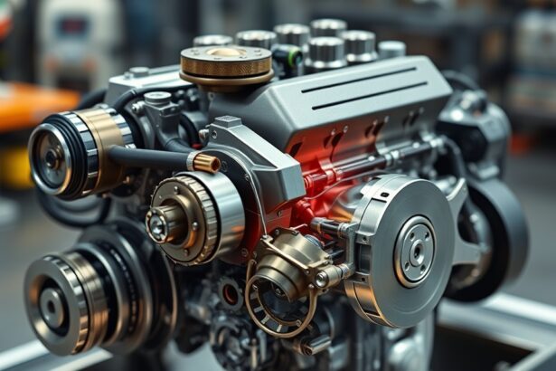 Modern belső égésű motor részletei és technológiai fejlesztések