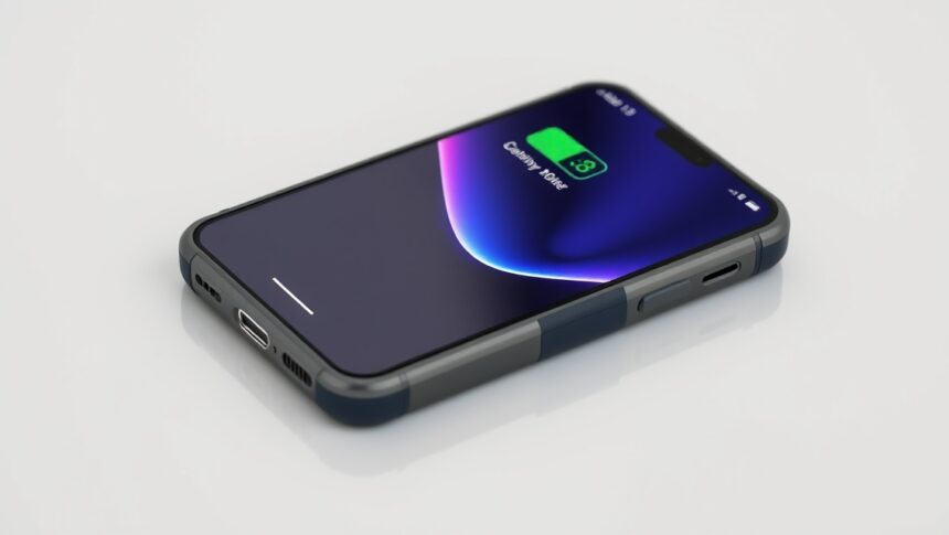Okostokos telefon energiaszint kijelzője