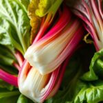 Friss pak choi zöldség, gazdag vitaminokban és ásványokban.