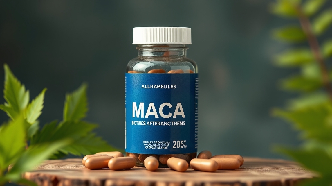 Maca kapszula, természetes energia és hormonális egyensúly támogatására