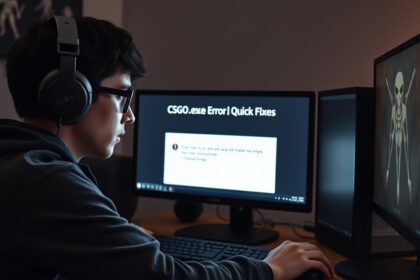 Játékos CSGO.exe hibát keres gyors megoldásokkal.